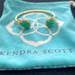 Kendra Scott Andy Gold Bracelet in Turquoise